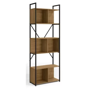 ESTANTE 3 NICHOS FREIJO NEGRO LANUS 200*72*33